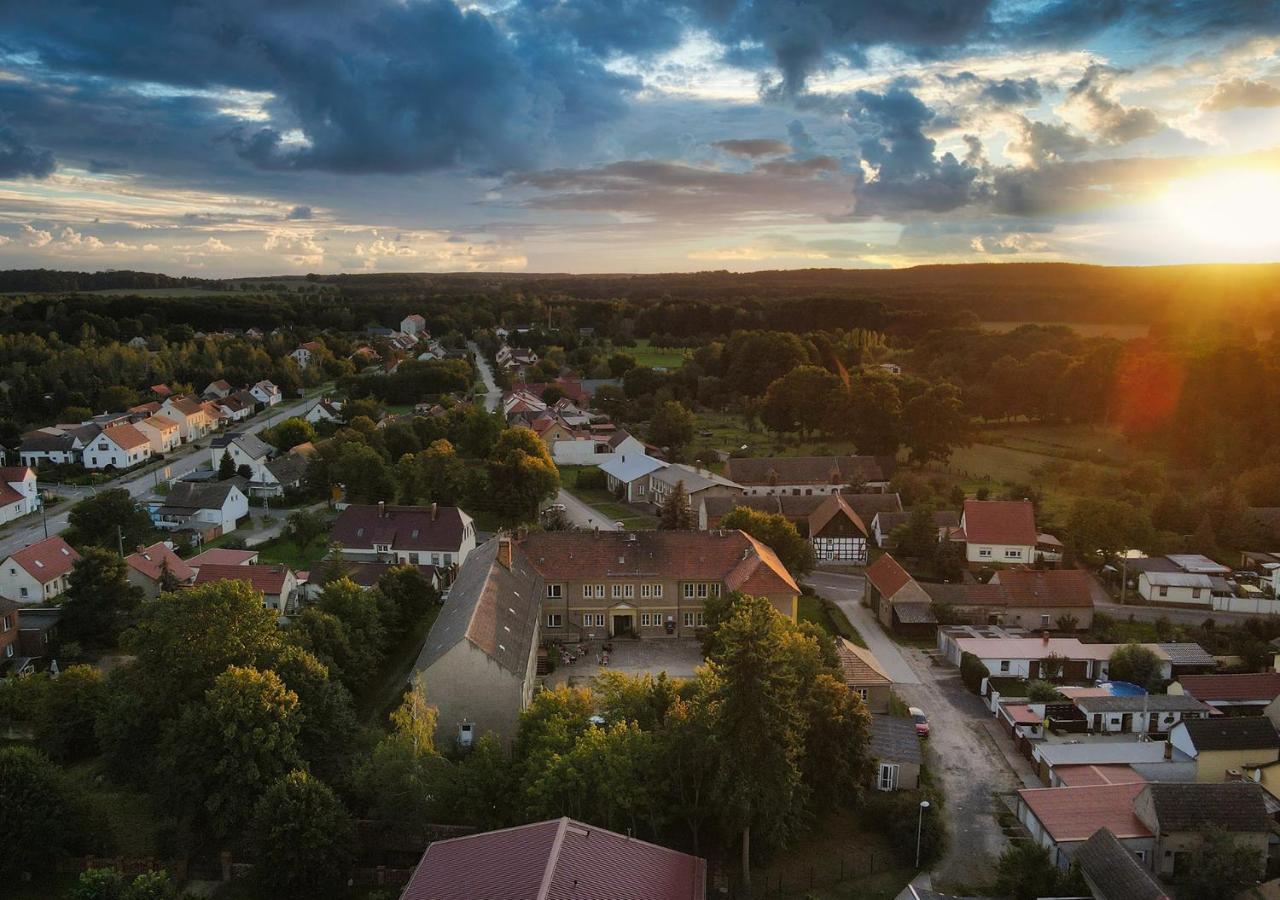 Hotel Spreewaldschule Langengrassau Eksteriør billede