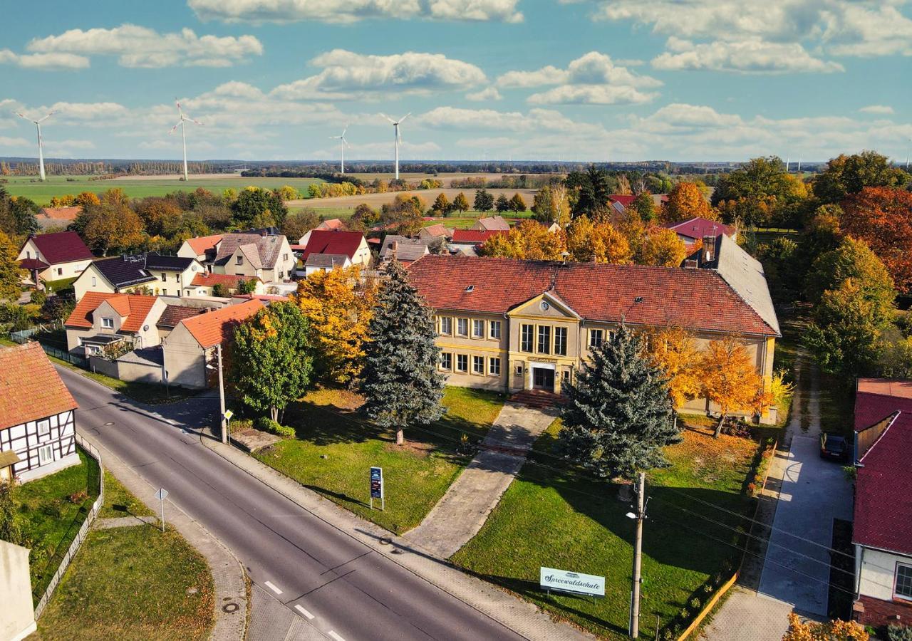 Hotel Spreewaldschule Langengrassau Eksteriør billede