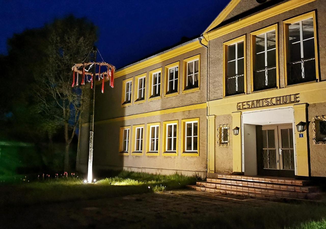 Hotel Spreewaldschule Langengrassau Eksteriør billede